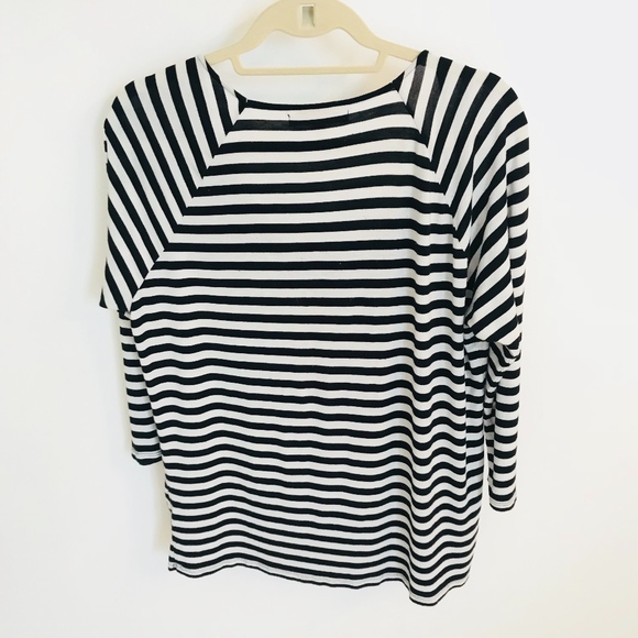 Ellen Tracy Patterned Women Top - Picture 5 of 6